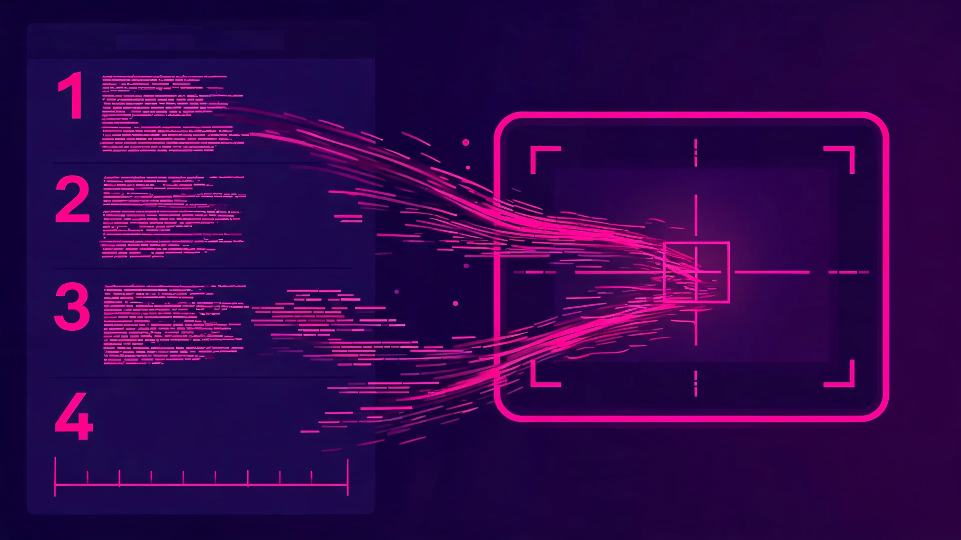 Video script outline generator with beat markers and structured sections