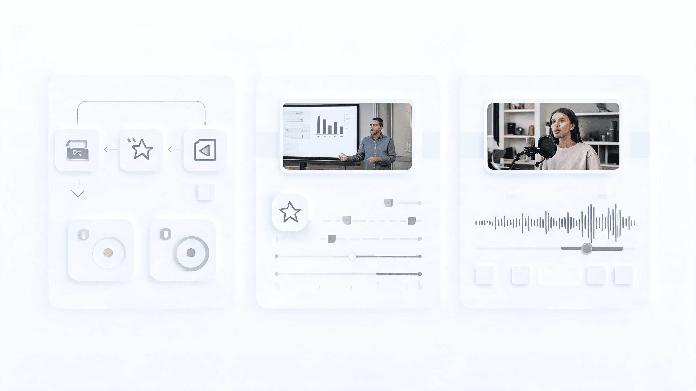 Best AI Clip Generators for Podcasters, Educators, and SaaS Teams supporting visual 3