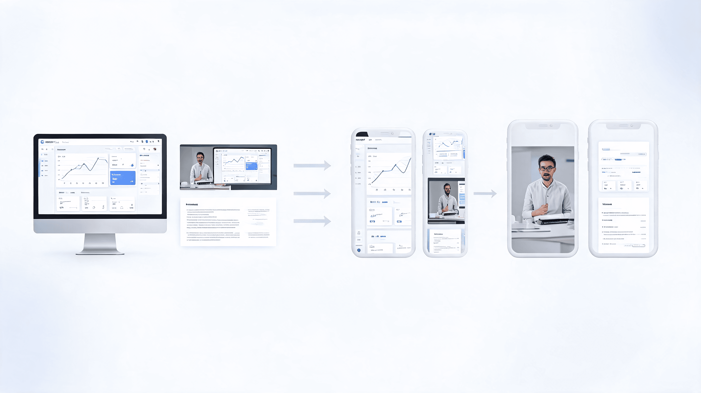 Comment les équipes SaaS transforment notes de version, démos et webinars en Shorts hebdomadaires supporting visual 1