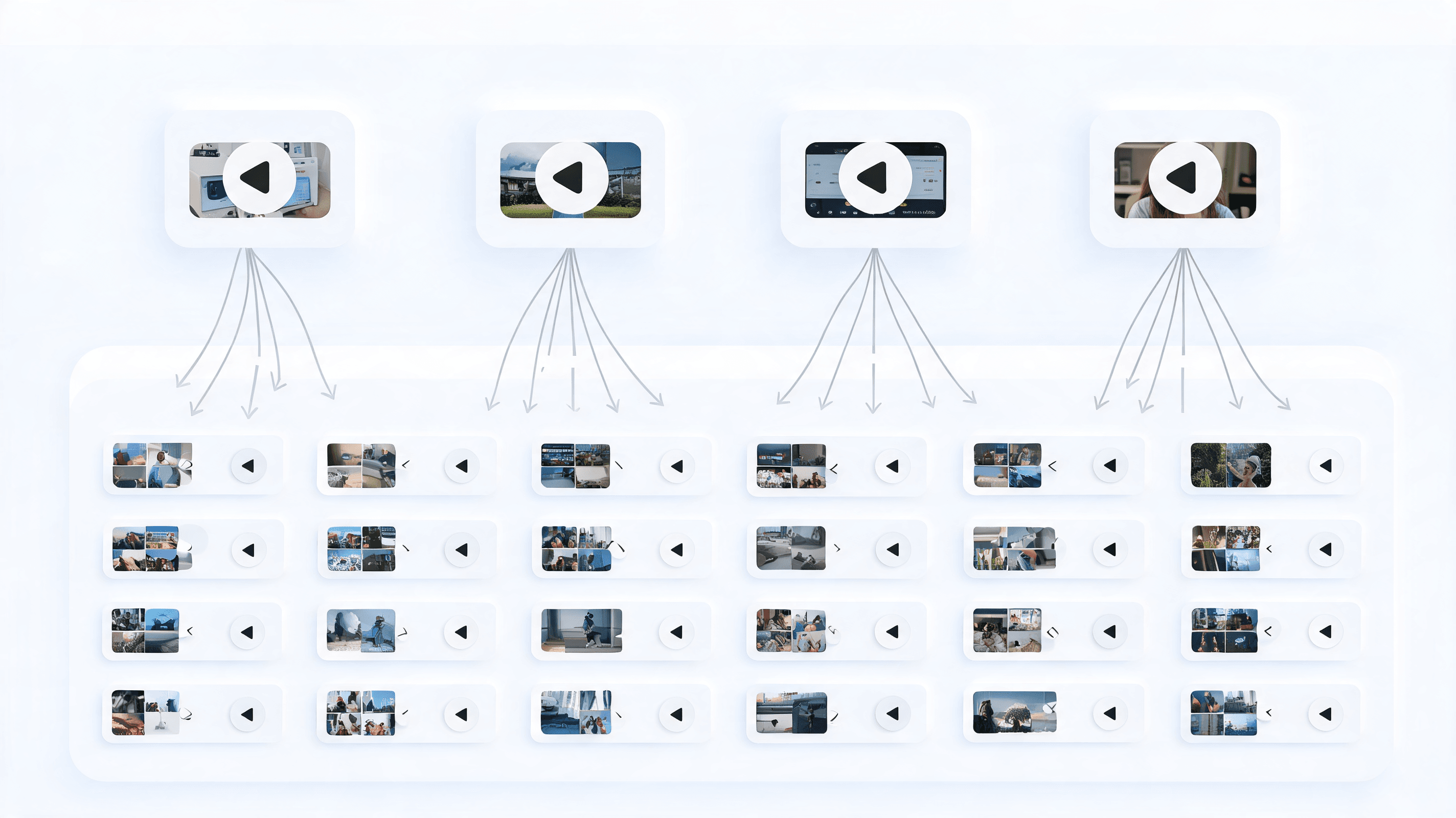 Wie du 30 Shorts aus 4 langen Videos batchst supporting visual 3