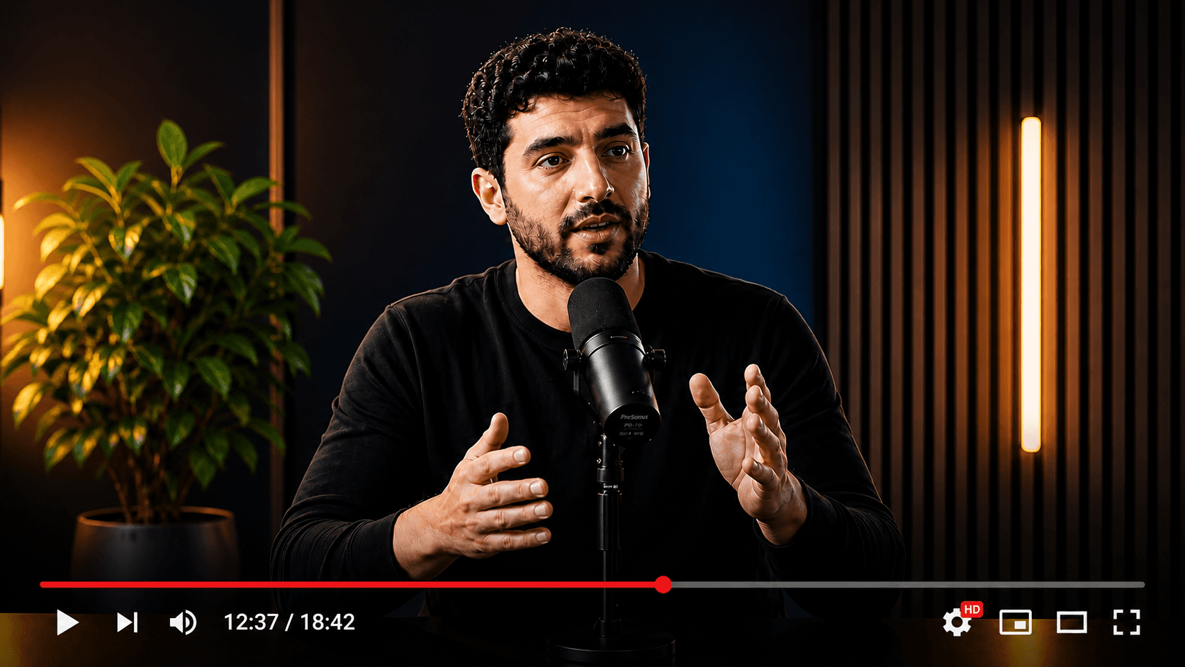 Source video preview
